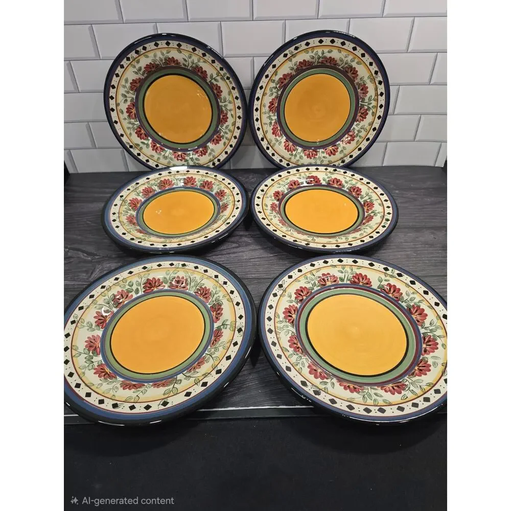 Pier 1 Alexandria Dinner Plate 11.25